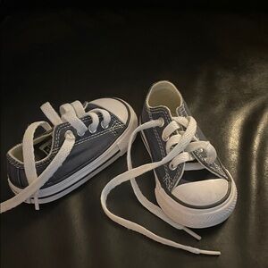 Converse Kids Navy Canvas Sneakers